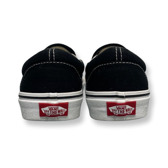 Vans Old Skool Slip On Sneakers Women’s 7.5 Black - Picture 3 of 7